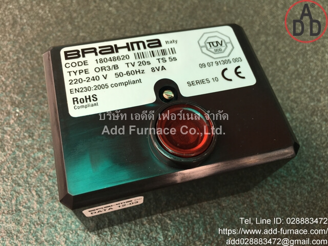 Brahma Code 18048620 | Type OR3/B TV 20s TS 5s (2)
